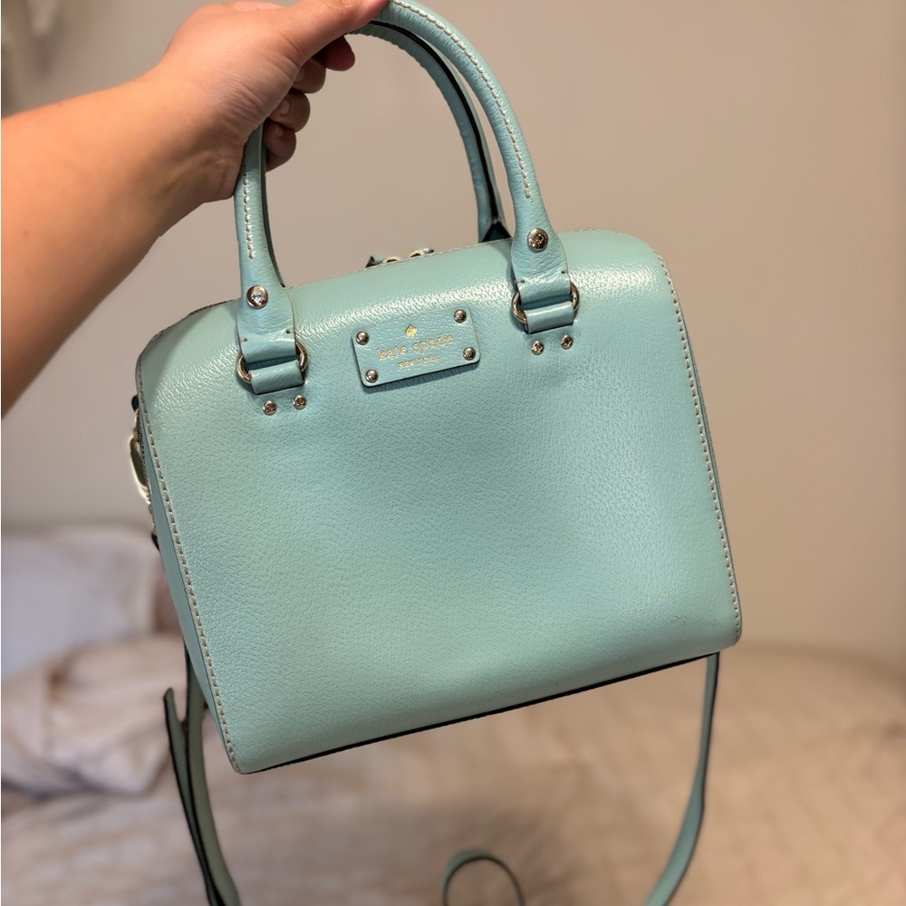 Kate Spade Aqua Satchel Bag